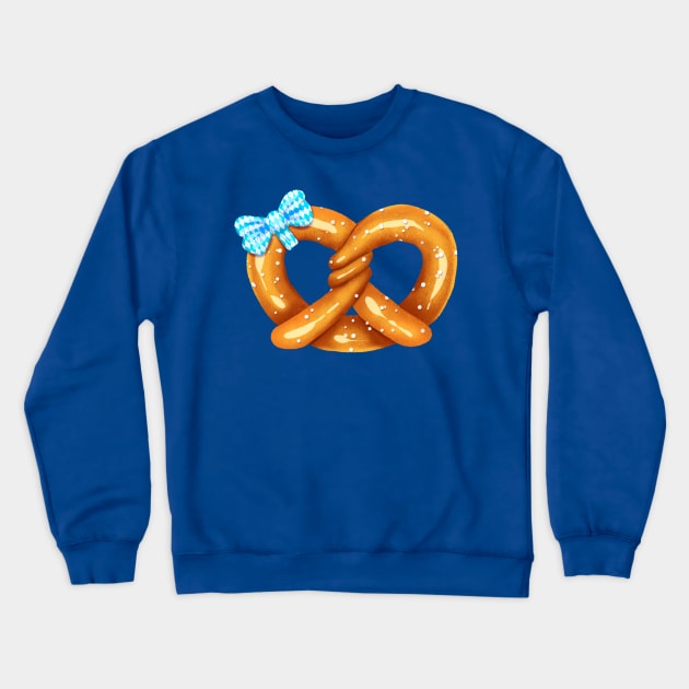 Pretzel Crewneck Sweatshirt by Kalaidas-Art